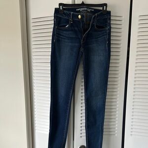 American Eagle Outfitters Blue Skinny Jeans